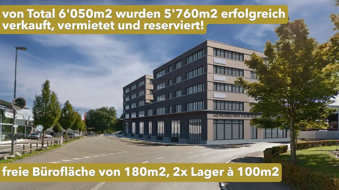 Spazio ufficio in affitto - Tempelstrasse 4, 3608 Thun - Foto 3