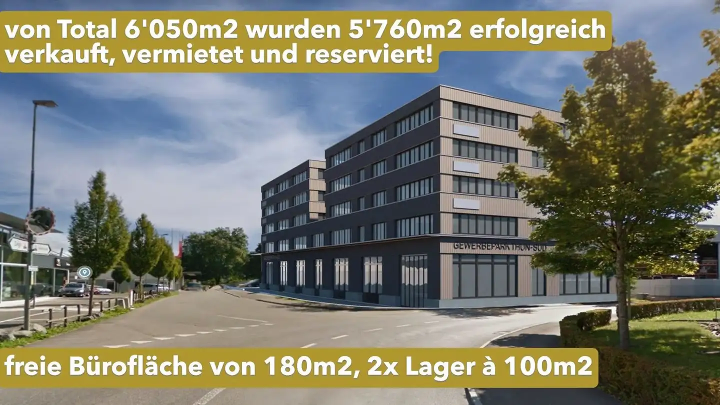 Spazio ufficio in affitto - Tempelstrasse 4, 3608 Thun - Foto 3