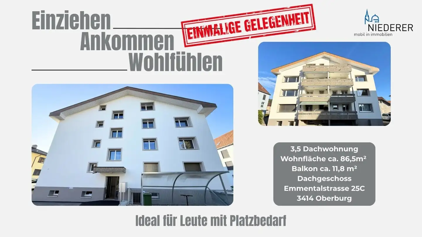 Appartamento in affitto - Emmentalstrasse 25, 3414 Oberburg