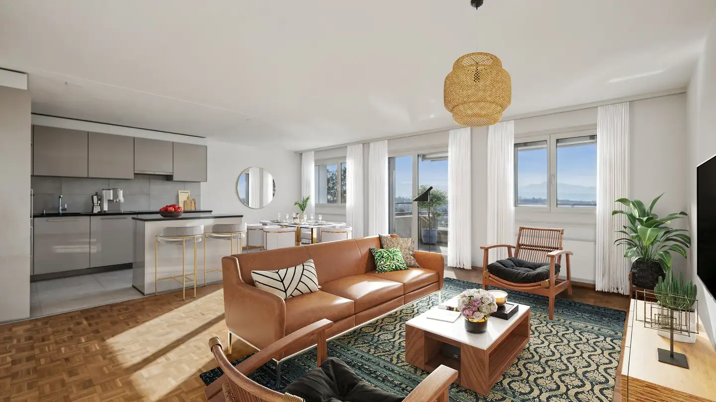 Appartamento in affitto - Chemin De Vuichardaz 4, 1030 Bussigny - Foto 2