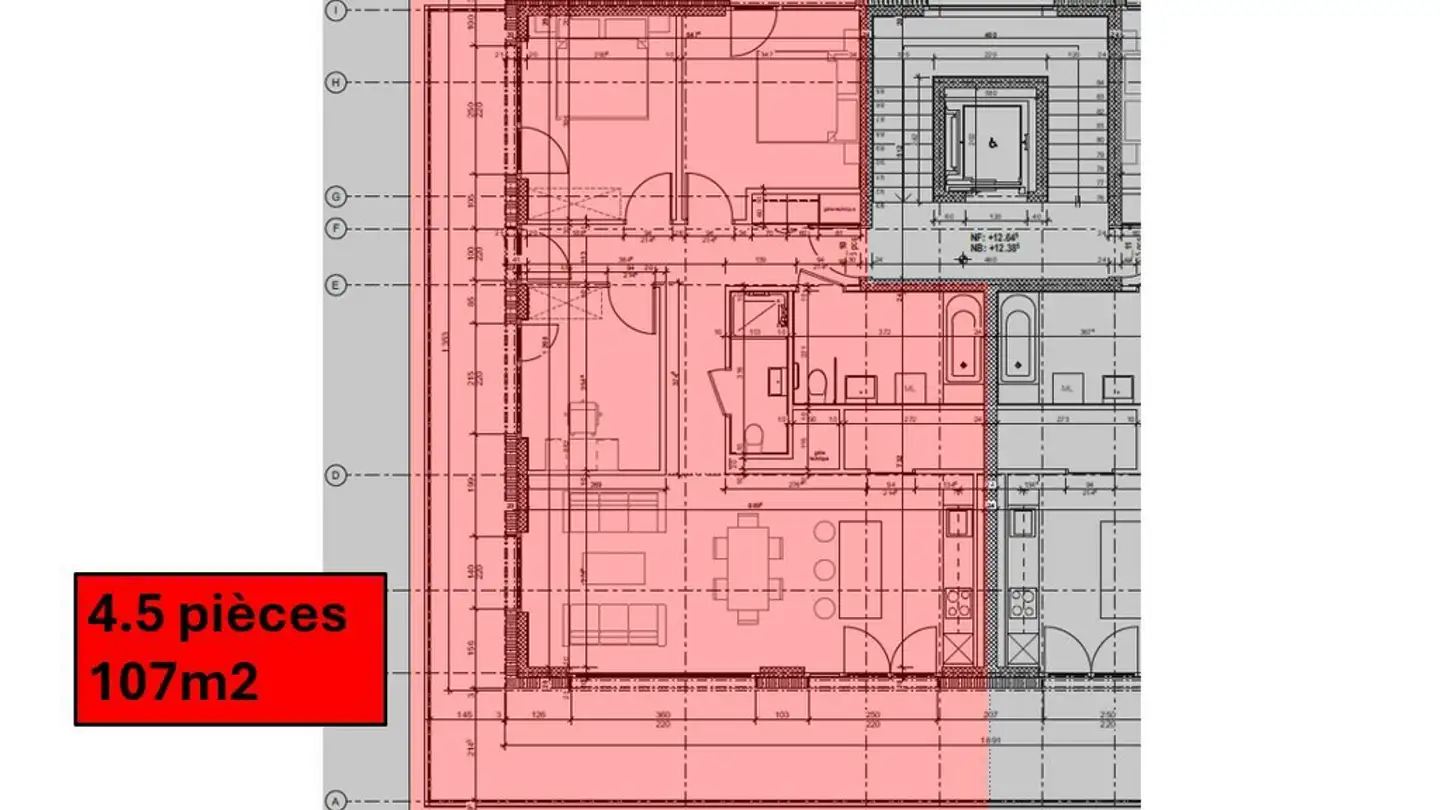 Wohnung mieten - Route Du Pont-Rouge 1a, 1870 Monthey - Foto 4