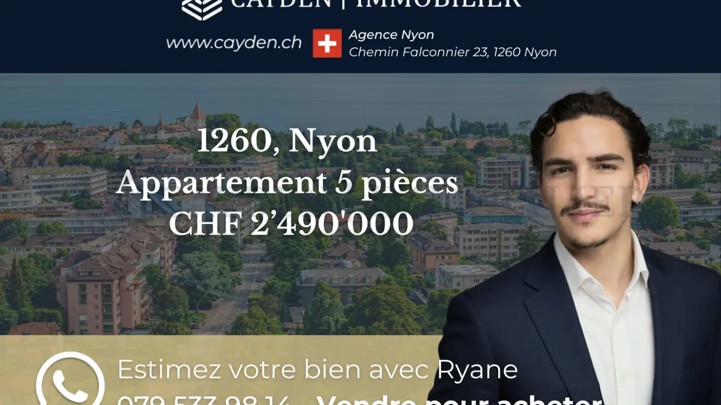 Appartement à vendre - 1260 Nyon
