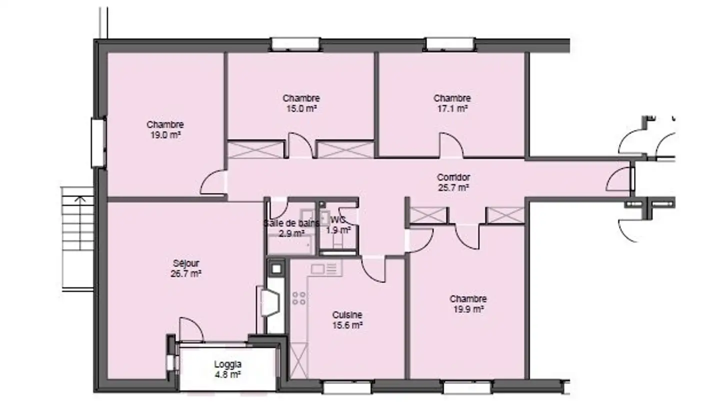 Apartment for rent - Chemin De La Croix-De-Pierre 12, 1470 Estavayer-le-Lac - Photo 2