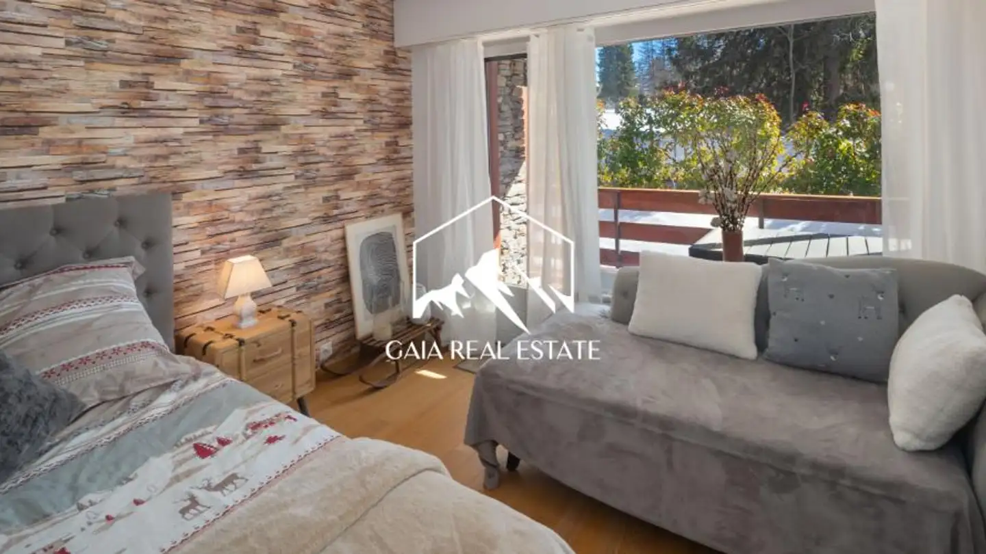 Studio à louer - Route des Mélèzes 42, 3963 Crans-Montana - Photo 2