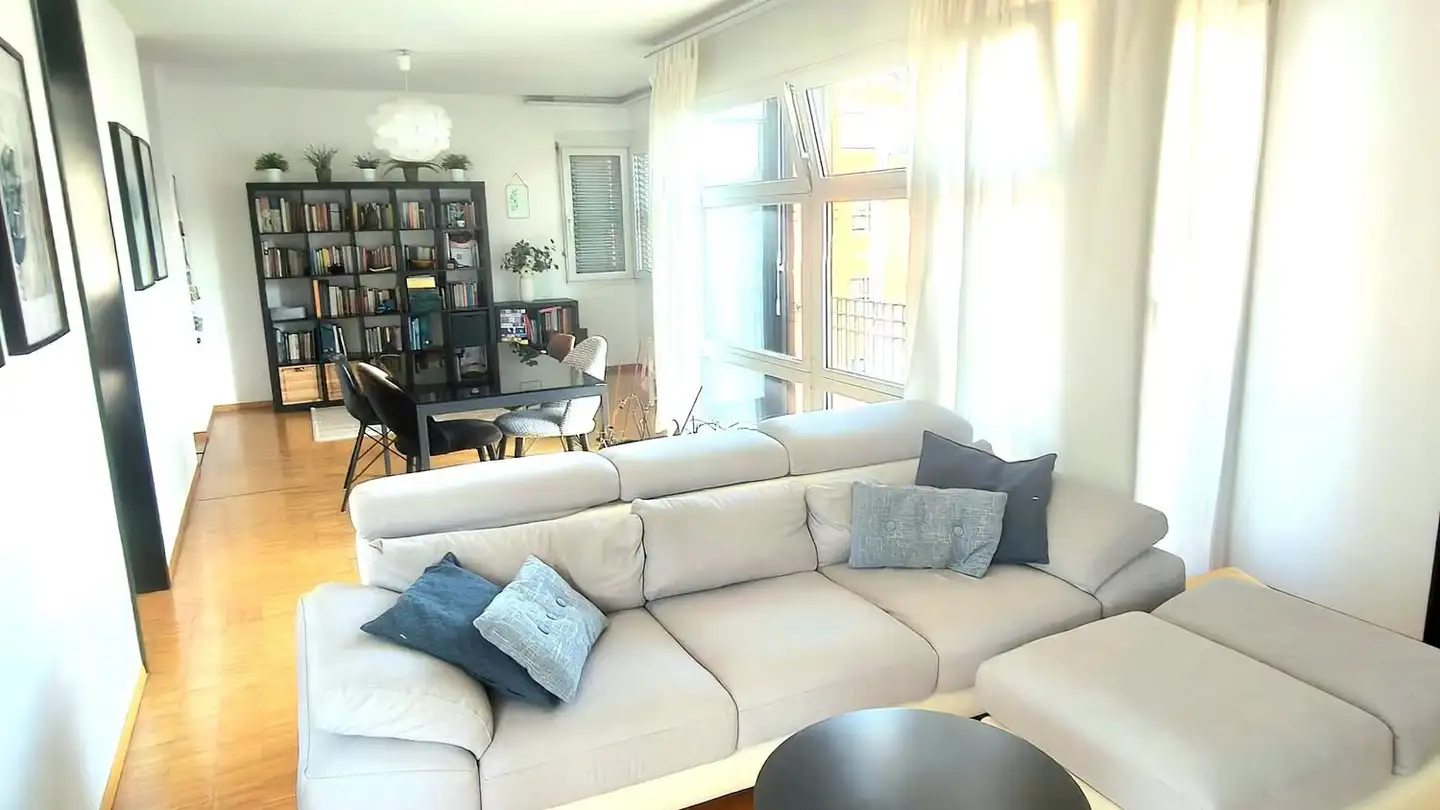 Dachgeschosswohnung mieten - Via Al Fiume 6, 6962 Viganello - Foto 3