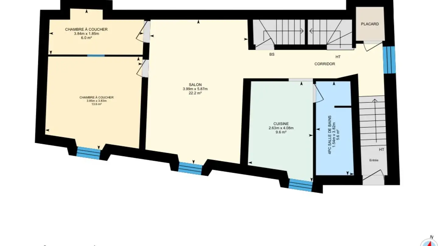 Wohnung mieten - 1963 Vétroz