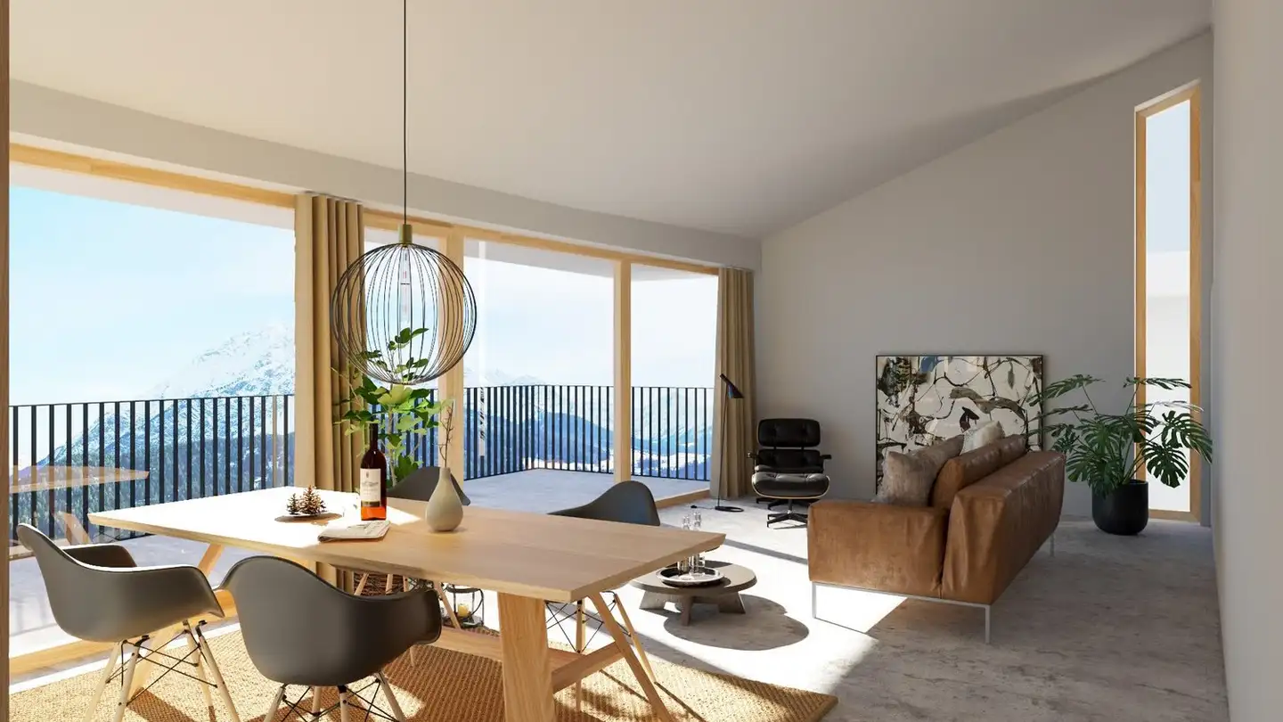 Stepped apartment for sale - Schinnas, 7550 Scuol