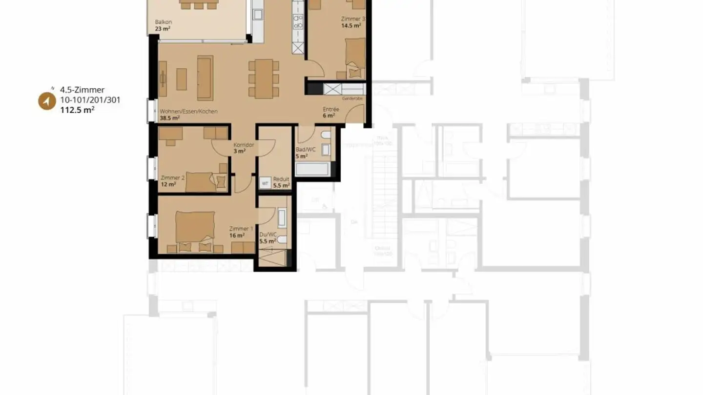 Appartamento in vendita - Kanalstrasse 8, 5734 Reinach AG - Photo 4