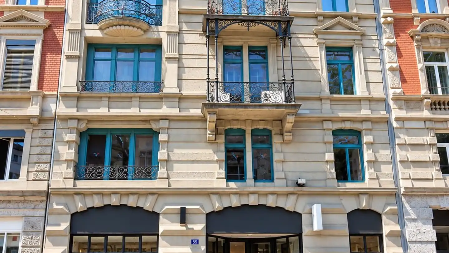 Bürofläche mieten - Stockerstrasse 55, 8002 Zürich