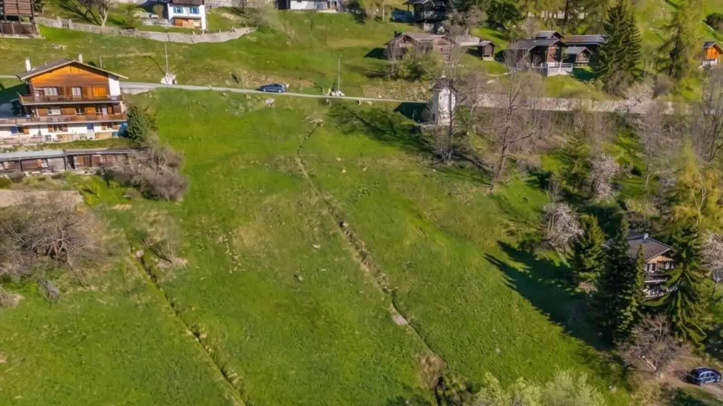 Constructible plot for sale - Route de la Duit, 3961 Grimentz