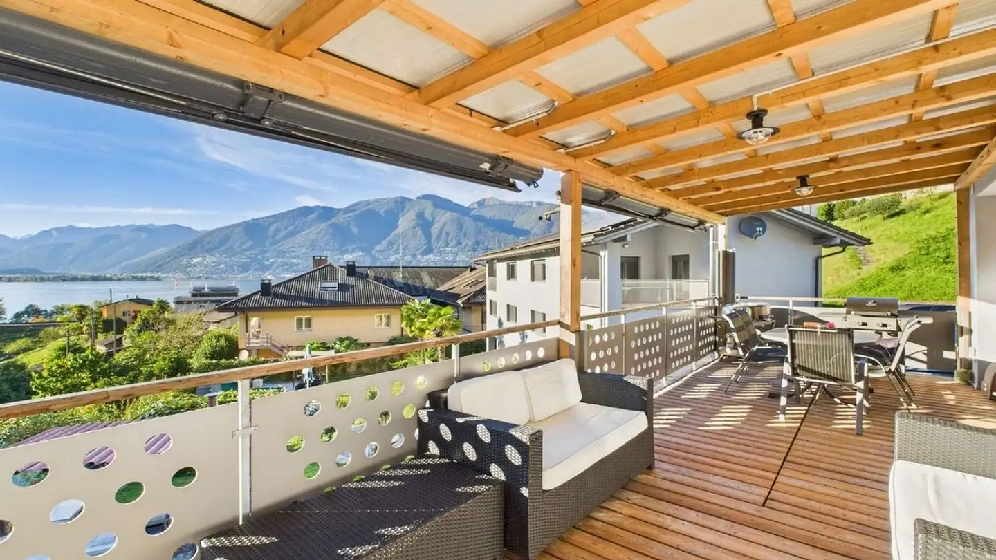 Duplex à louer - La Stráda d'Indéman 12, 6574 Vira (Gambarogno)