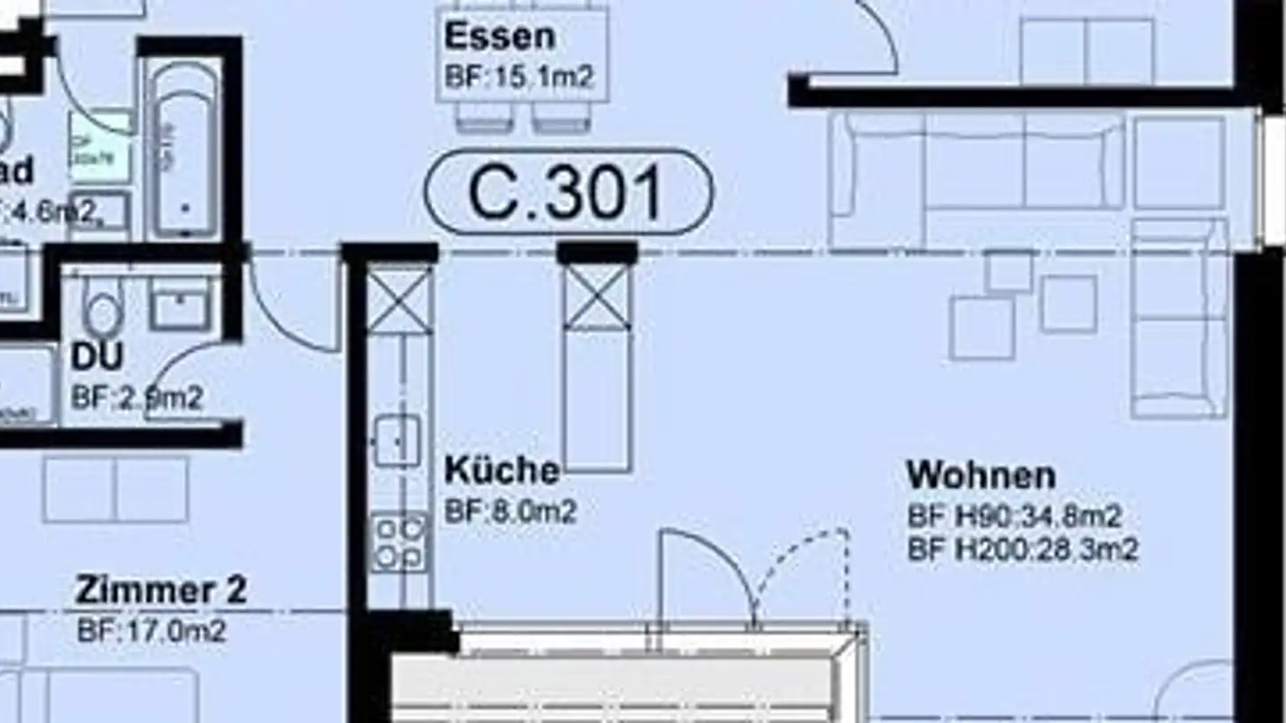 Appartement à louer - Zilstrasse 17, 8153 Rümlang - Photo 2