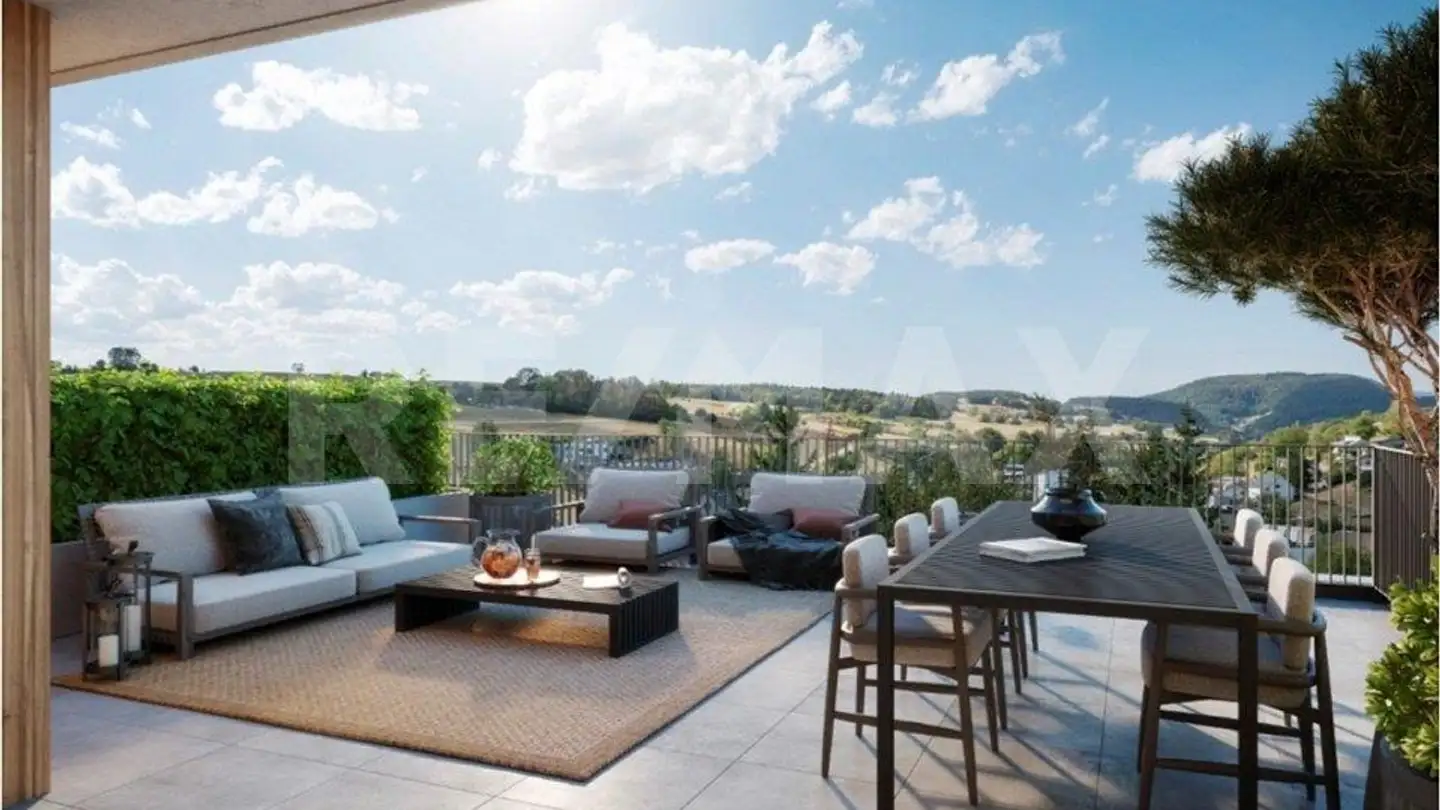 Appartement en terrasse à vendre - Chorbacher, 5079 Zeihen - Photo 4