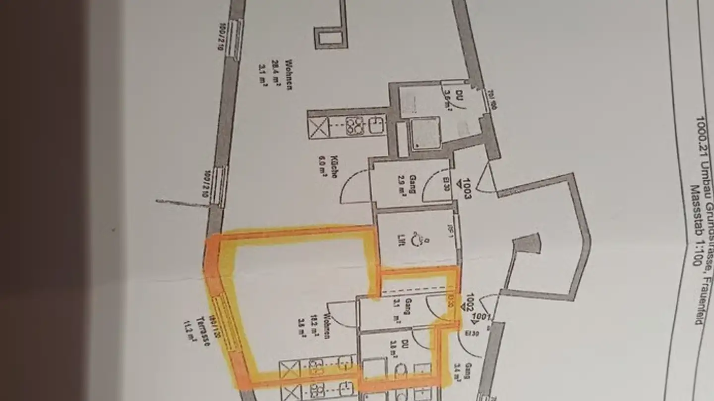 Appartement à louer - Grundstrasse 21, 8500 Frauenfeld - Photo 3