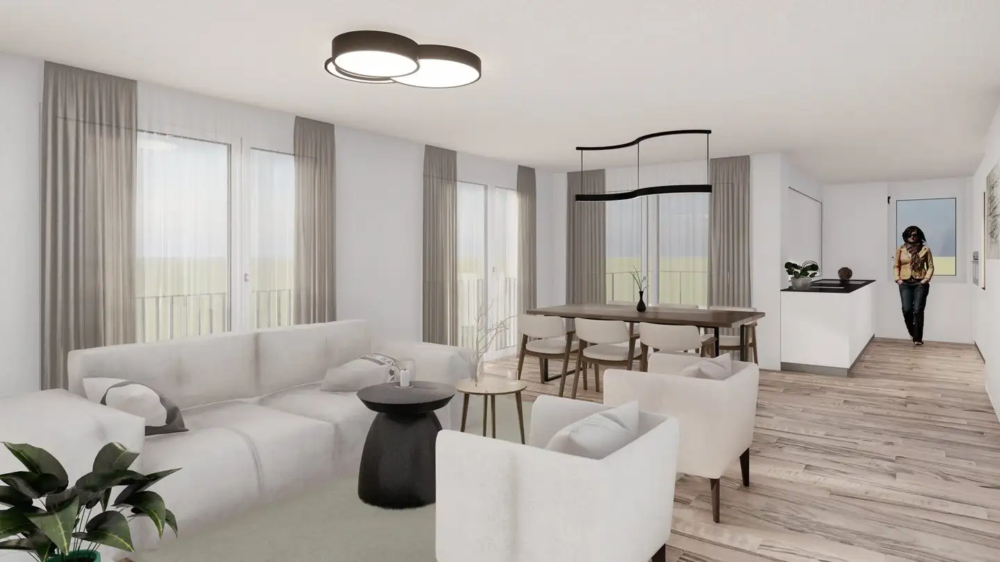 Dachgeschosswohnung kaufen - Windbüel 10a, 6017 Ruswil - Foto 4