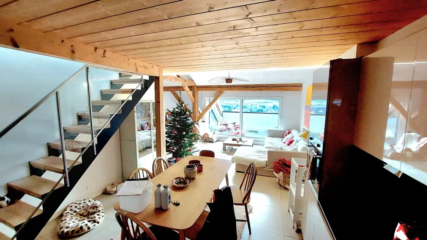 Loft for rent - Route De Rueyres 8, 1416 Pailly - Photo 3