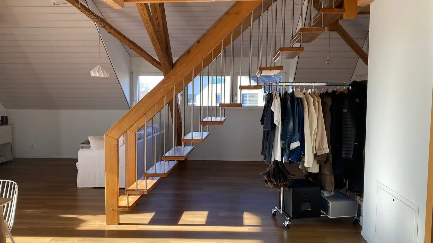 Attique à louer - Dorfstrasse 46, 3273 Kappelen - Photo 4