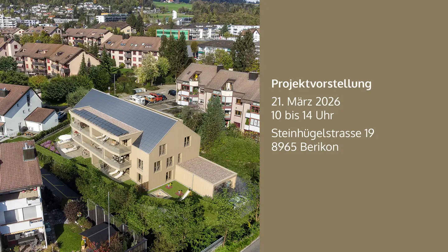 Appartement à vendre - Steinhügelstrasse, 8965 Berikon