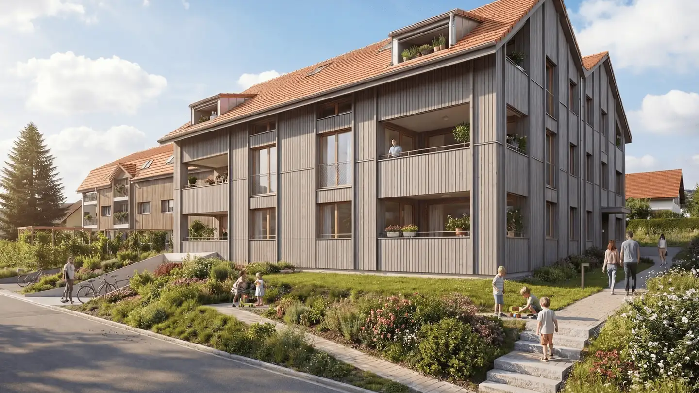 Apartment for sale - Route Du Puits 18, 1740 Neyruz FR - Photo 4