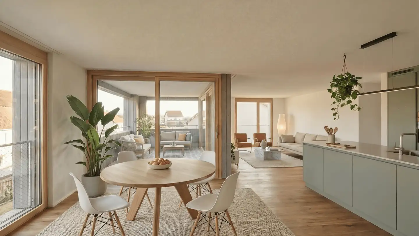 Apartment for sale - Route Du Puits 18, 1740 Neyruz FR - Photo 2