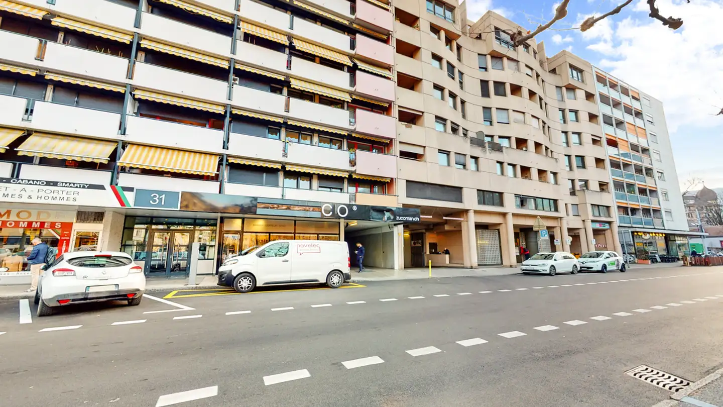 Place de parking souterraine à louer - Rue Dancet 31, 1205 Genève