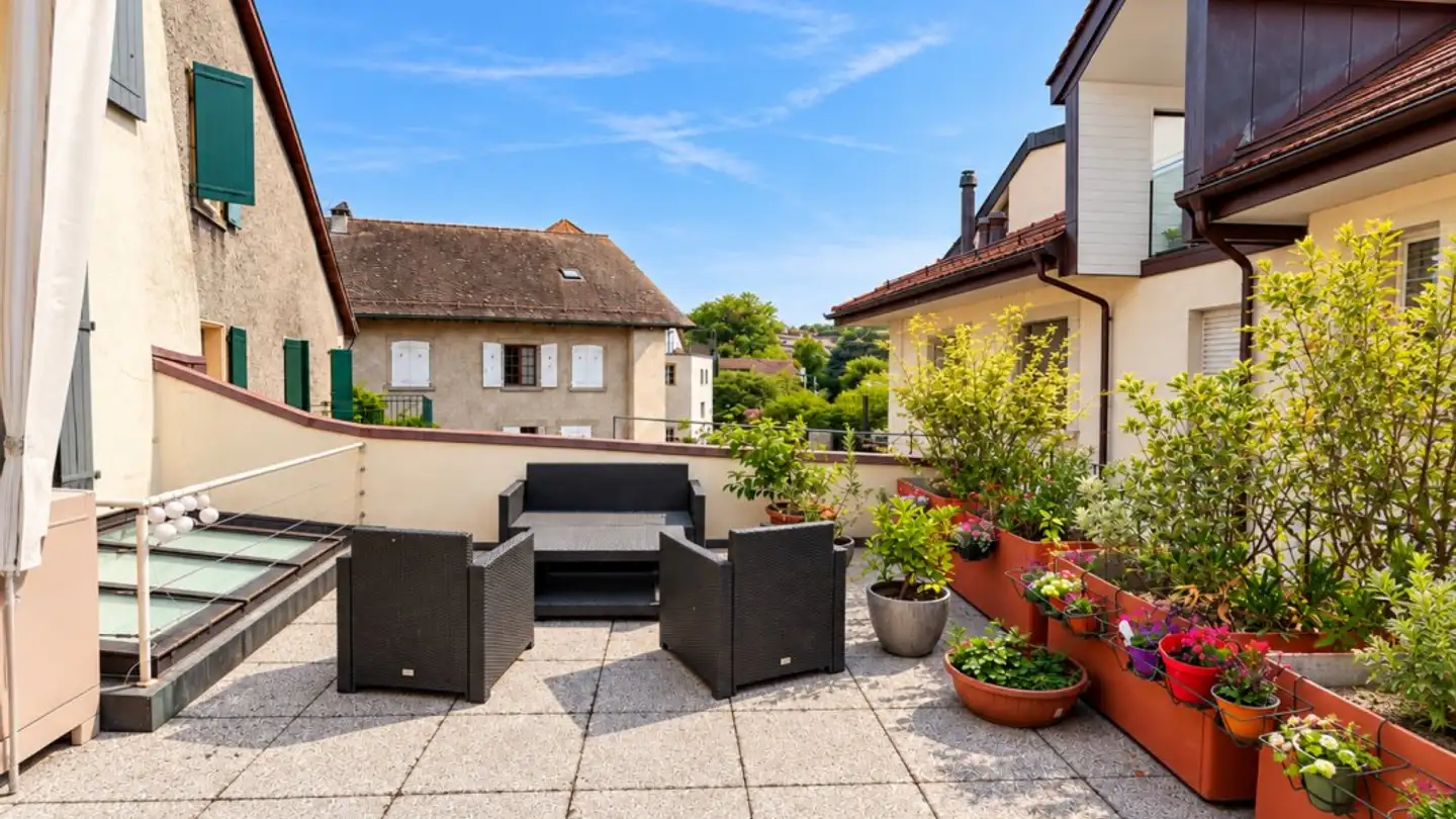 Appartement à louer - Rue Du Bourg-Neuf 5, 1095 Lutry