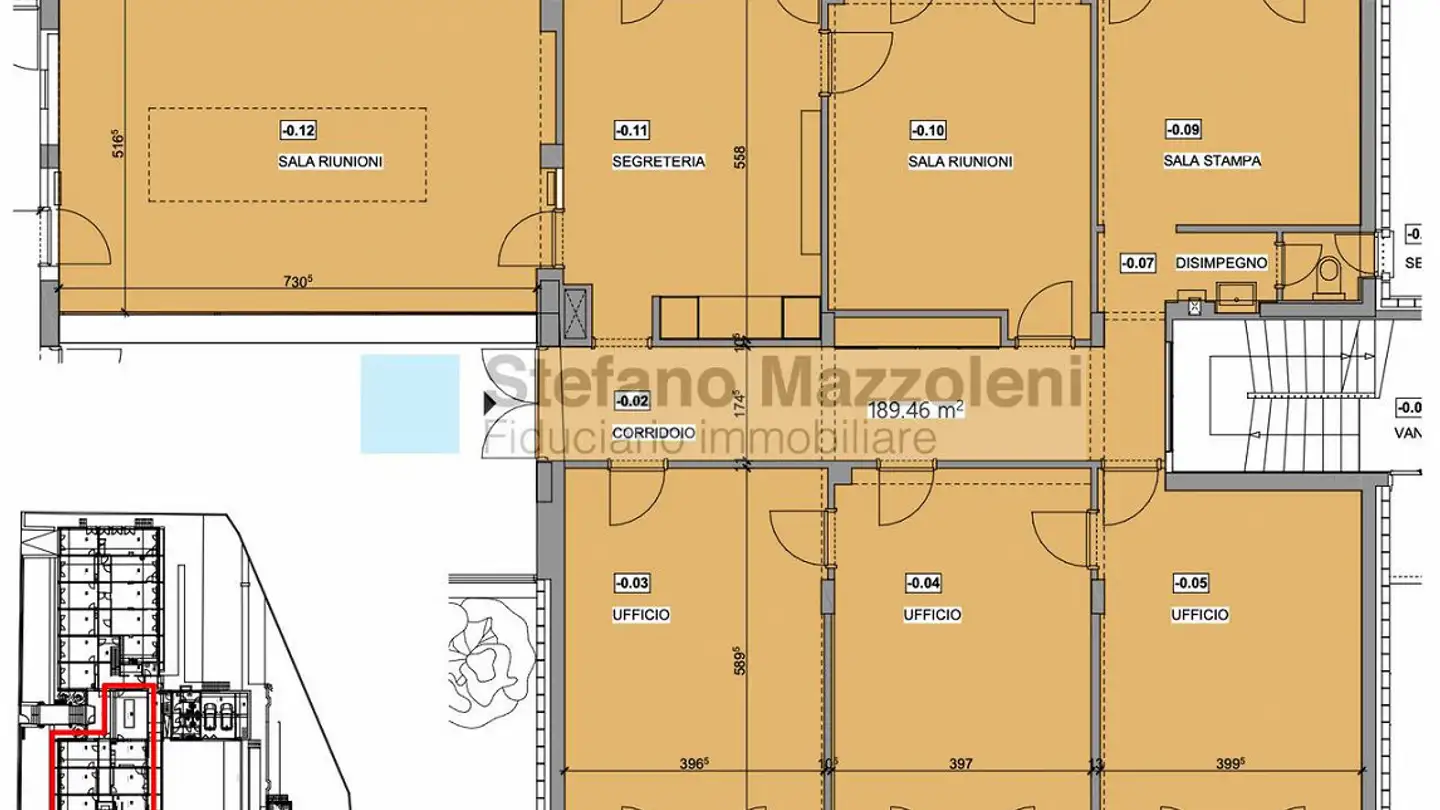 Spazio ufficio in affitto - Via Cassarinetta 28, 6900 Lugano