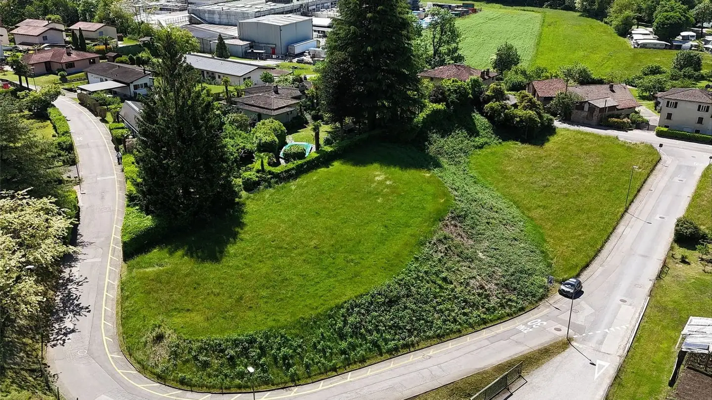 Constructible plot for sale - Via Monteggio, 6998 Monteggio