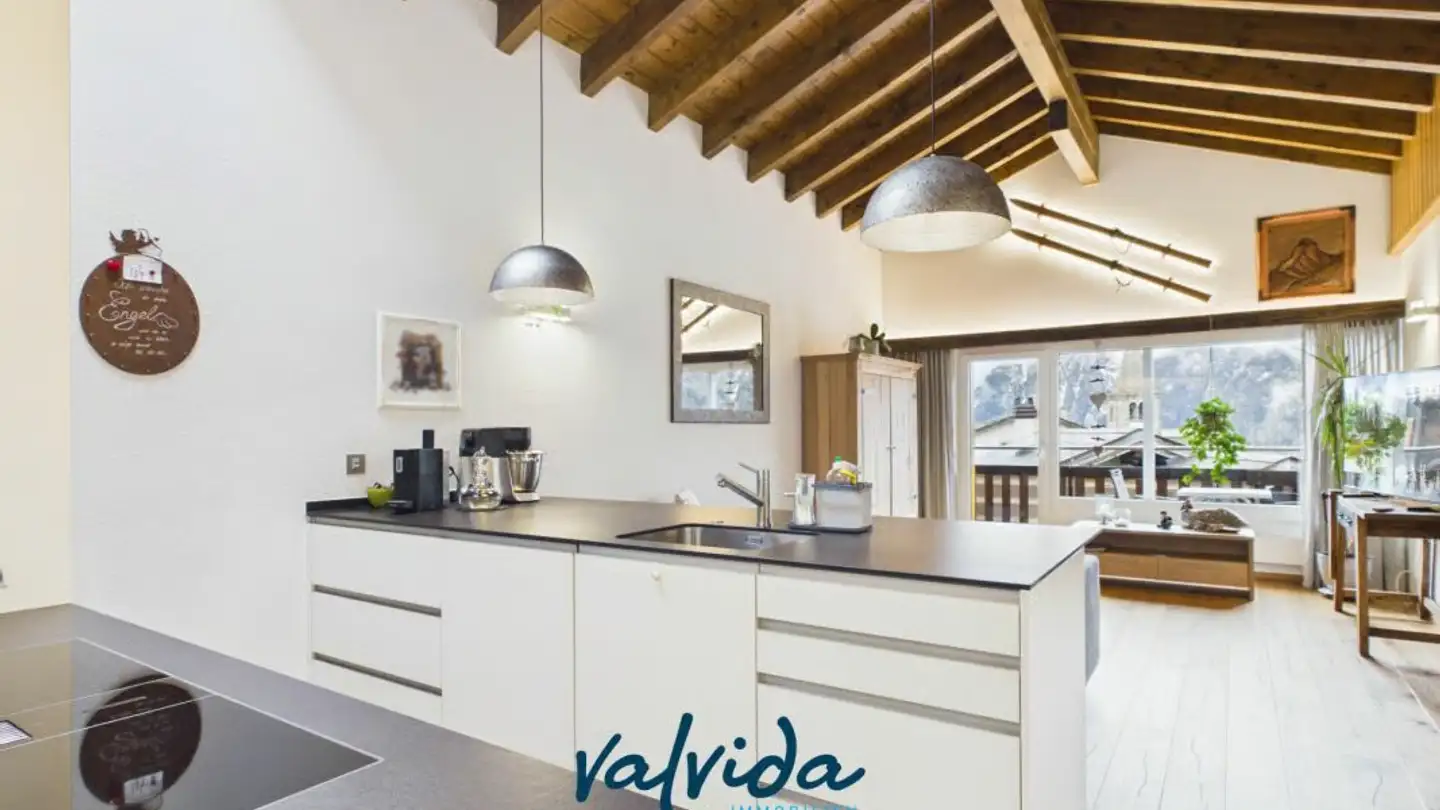 Attic flat for sale - Dorfstrasse 519, 3925 Grächen - Photo 2