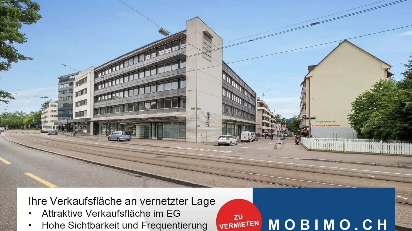 Geschäft mieten - Badenerstrasse, 8048 Zürich