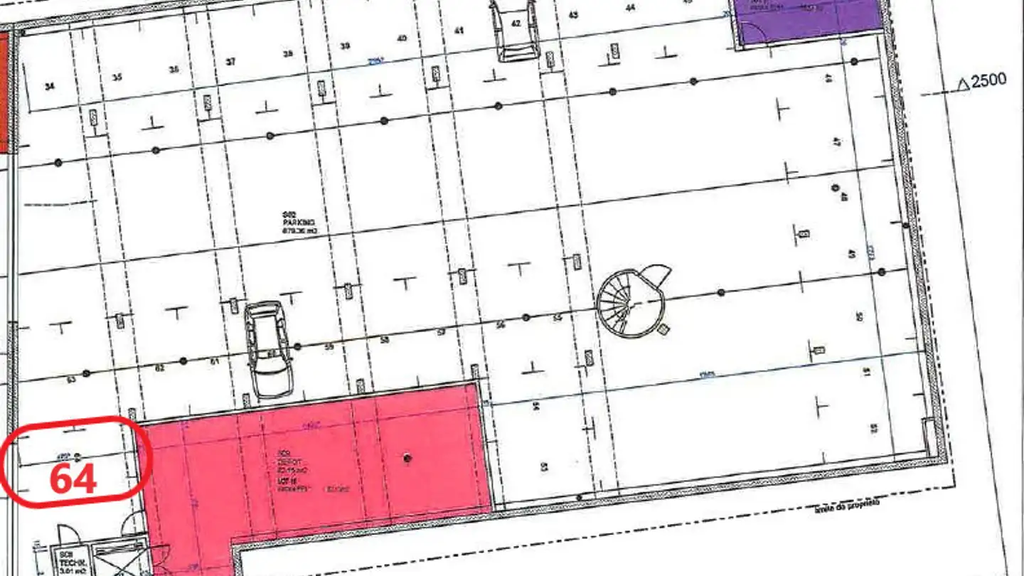 Garage individuel à louer - Avenue Beauregard 10, 1700 Fribourg - Photo 2