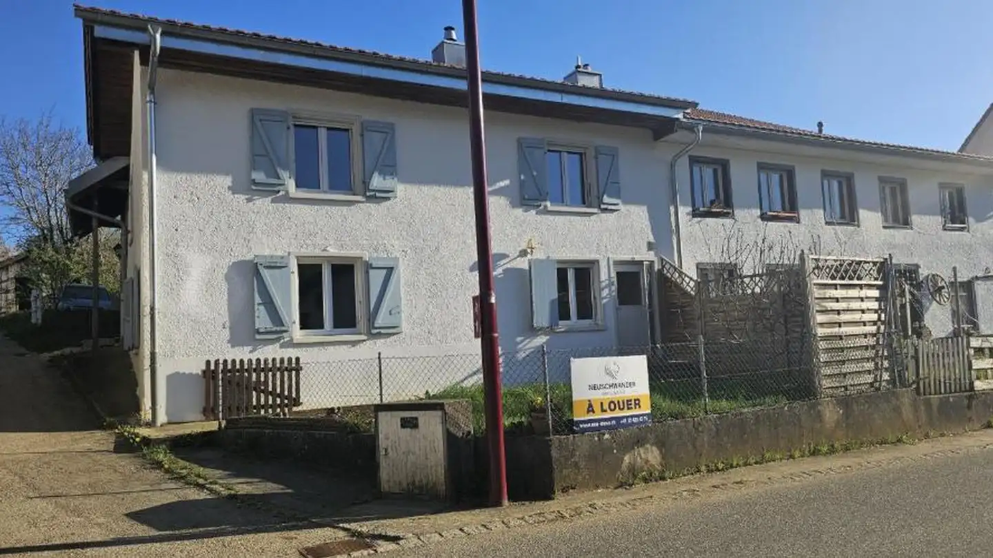Single house for rent - Route de France 22, 2812 Movelier