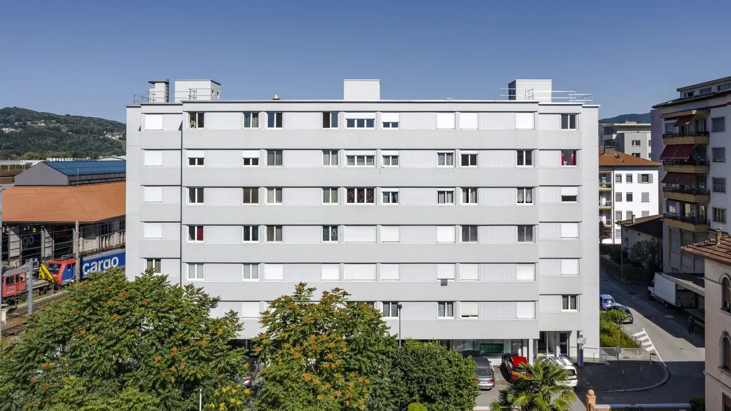 Appartement à louer - Via Baldassare Fontana 10, 6830 Chiasso