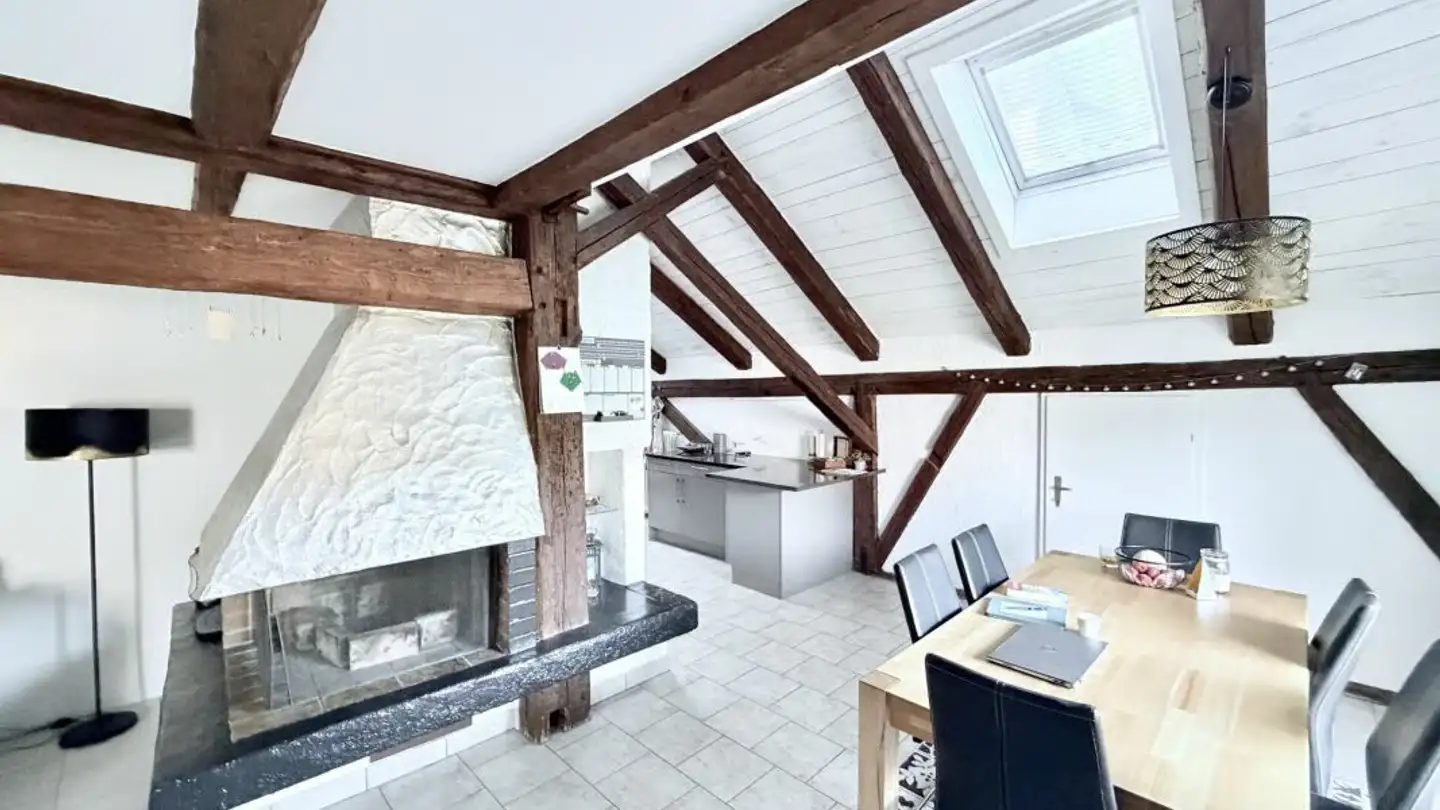 Dachgeschosswohnung mieten - Grand-Rue 14, 2046 Fontaines NE - Foto 2