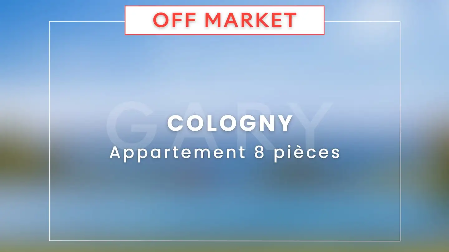 Apartment for sale - 1223 Cologny