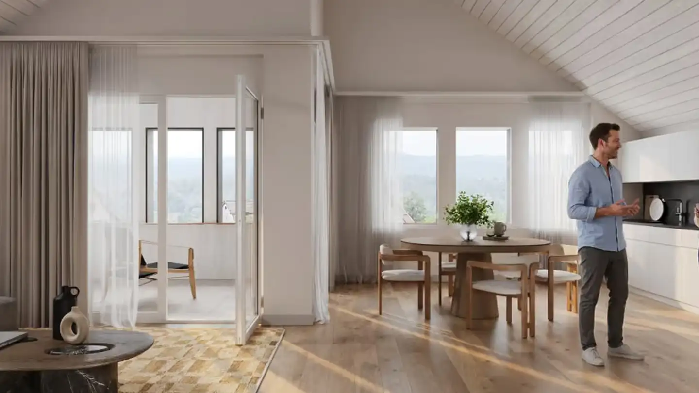 Appartement à louer - Kalchrainstrasse 2a, 8535 Herdern
