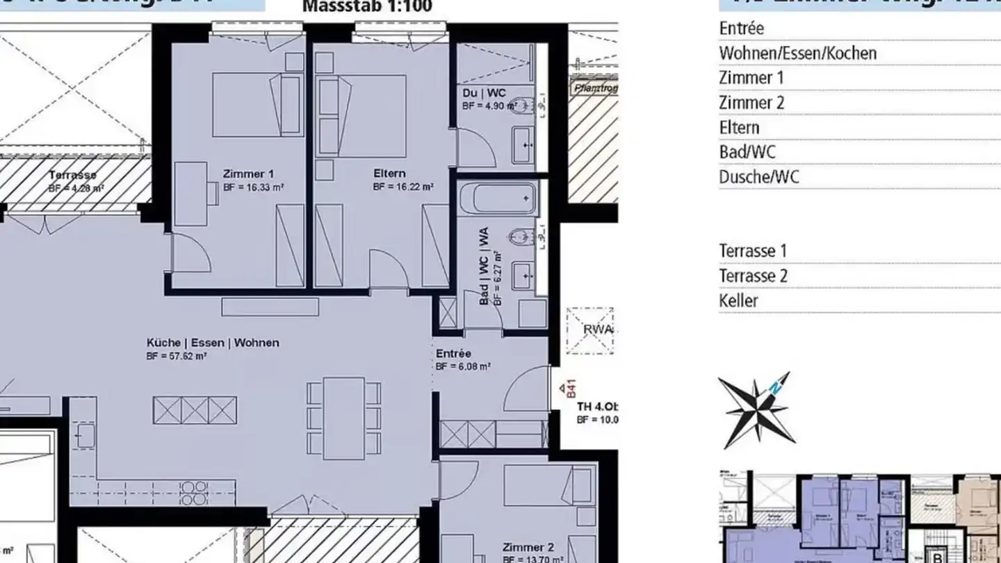 Appartement à louer - Salmsacherstrasse 13a, 8590 Romanshorn - Photo 2