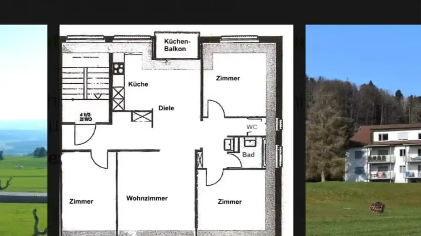 Wohnung mieten - Neuwiesenweg 4, 8132 Hinteregg - Foto 2