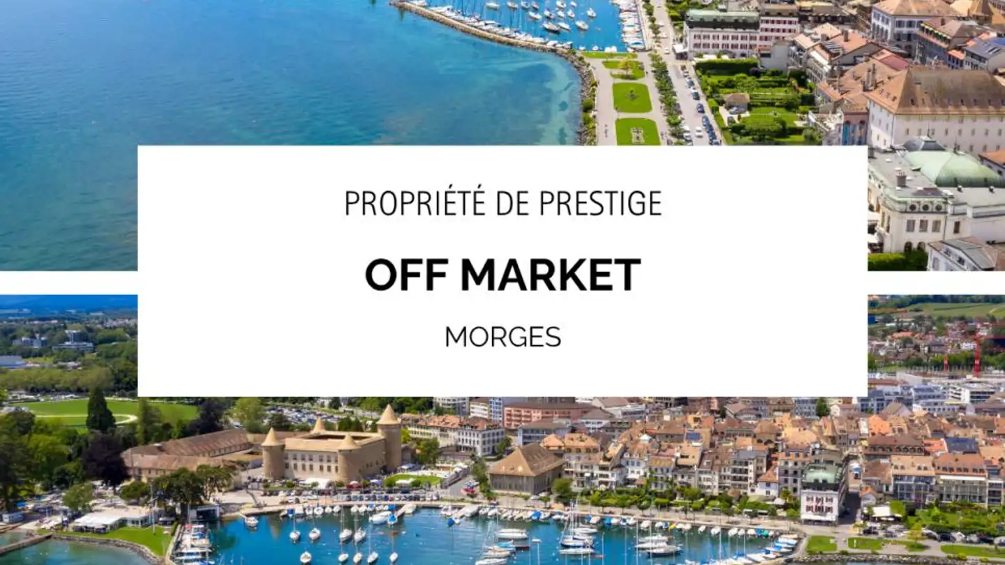 Einfamilienhaus kaufen - 1110 Morges