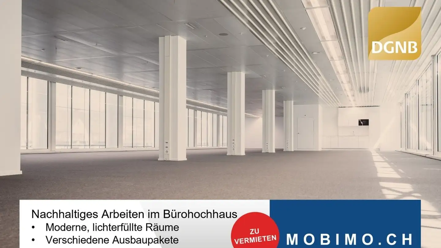 Bureau à louer - Hardturmstrasse 3, 8005 Zürich