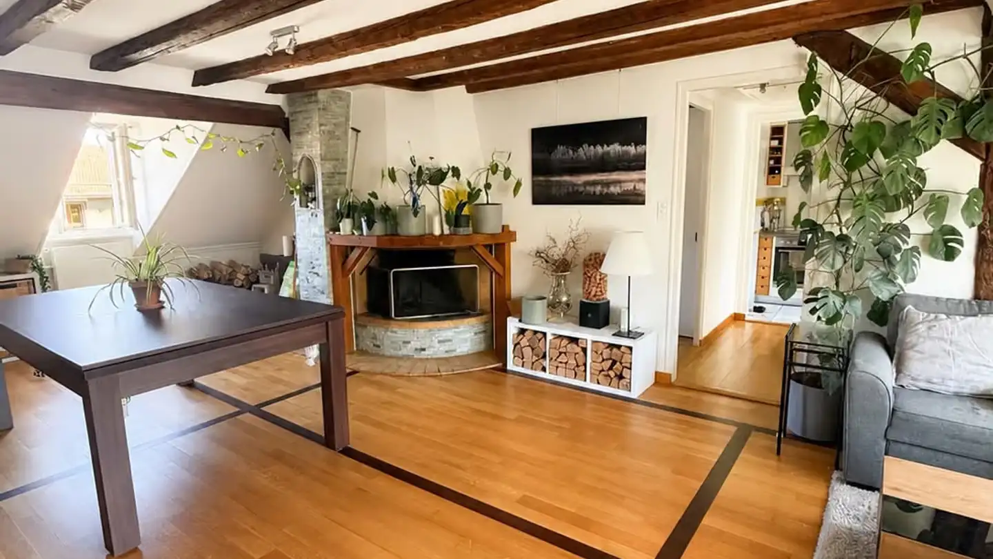 Dachgeschosswohnung mieten - Route De La-Capite 162, 1244 Choulex
