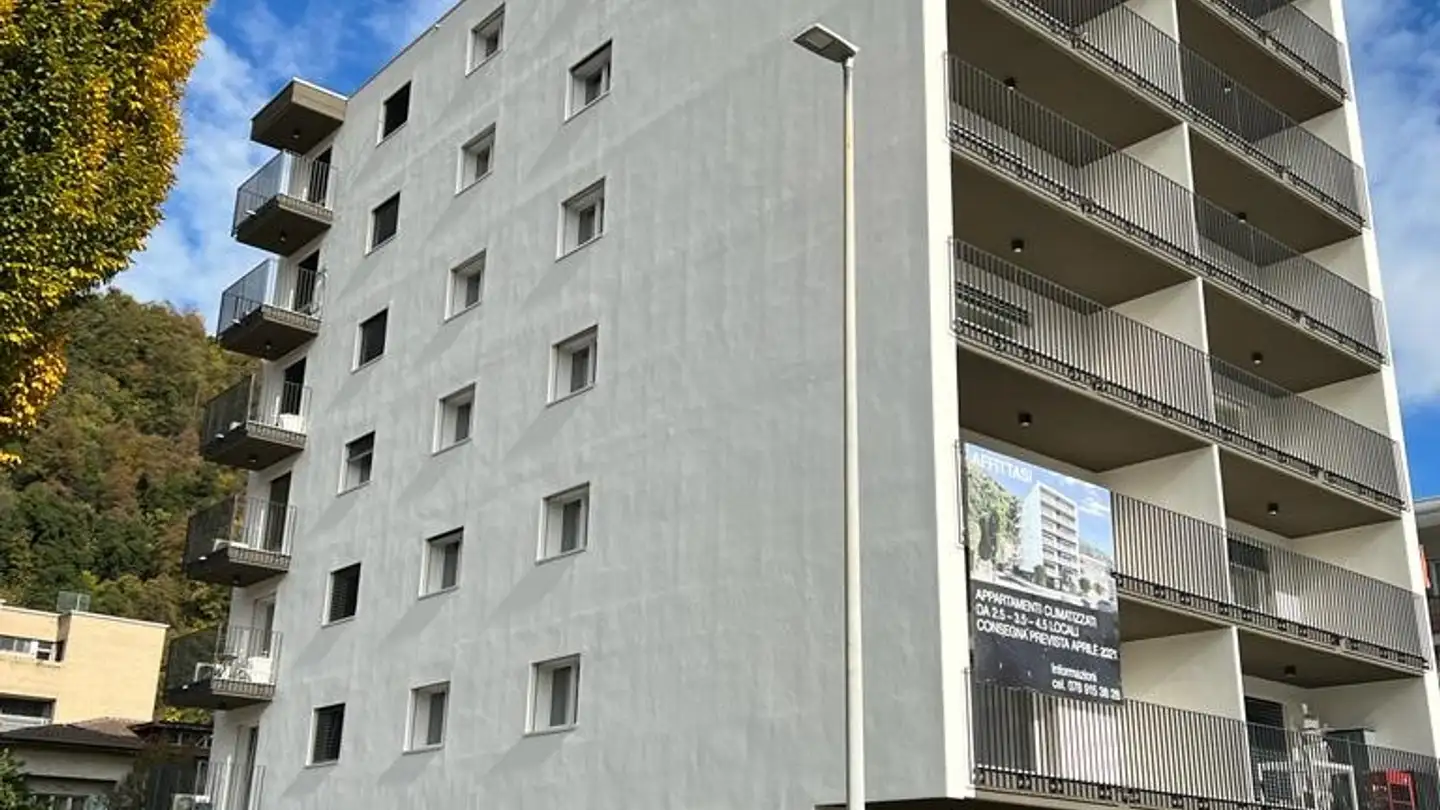 Appartement à louer - Via Del Passetto 9, 6600 Solduno