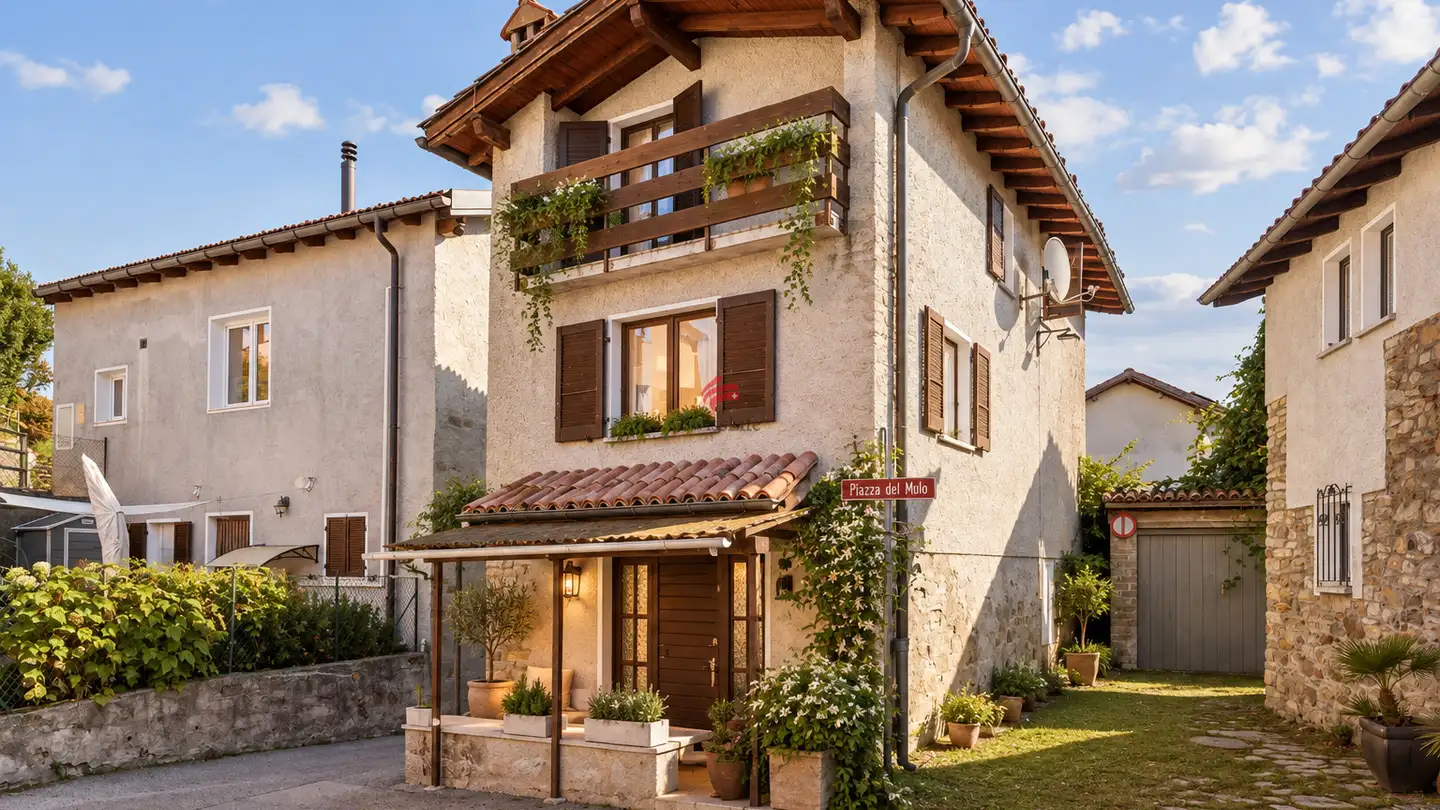 Einfamilienhaus kaufen - Piazza Del Mulo 5, 6986 Miglieglia