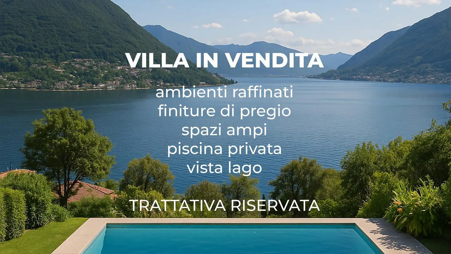 Villa for sale - 6952 Canobbio