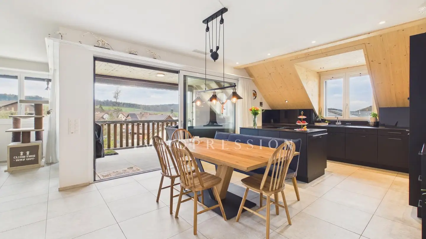 Attic flat for sale - 5612 Villmergen - Photo 3