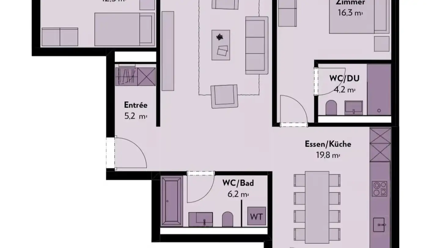 Apartment for rent - Papillonallee 111b, 3172 Niederwangen b. Bern - Photo 4