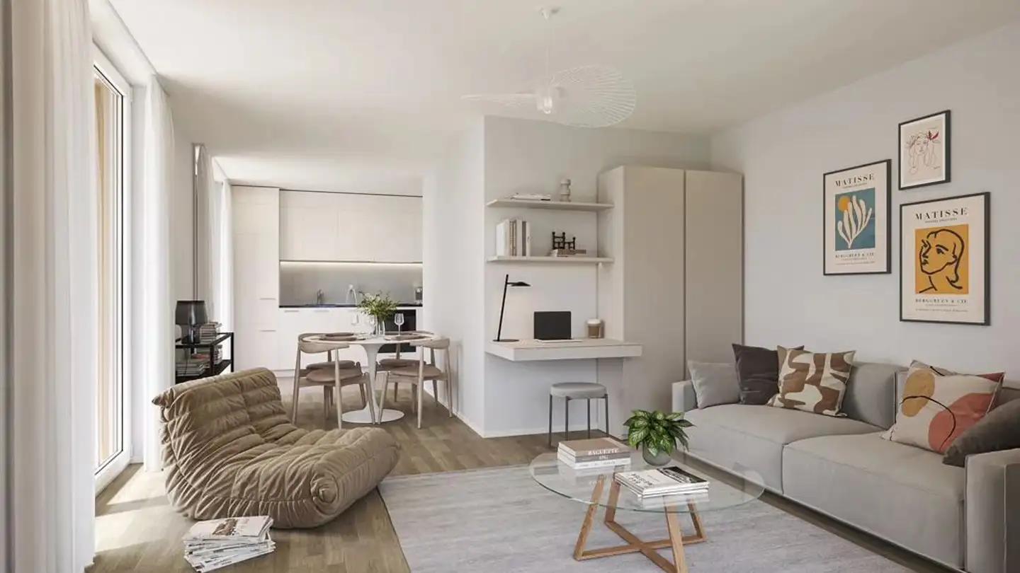 Studio à louer - Avenue De Tourbillon 6, 1950 Sion