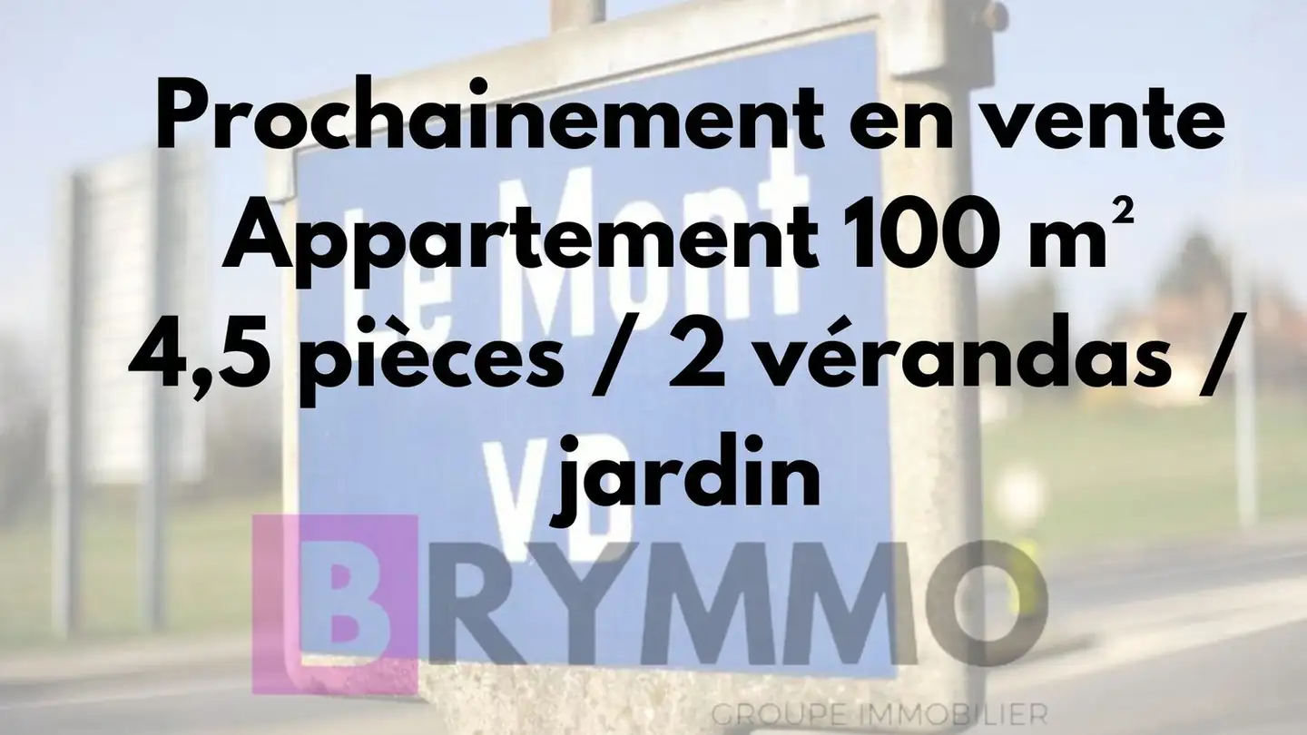 Stepped apartment for sale - 1052 Le Mont-sur-Lausanne