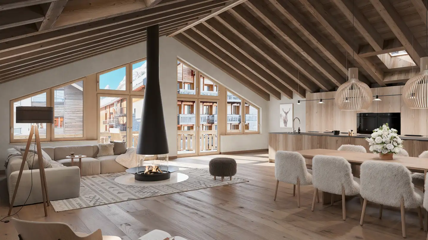 Penthouse for sale - 3920 Zermatt