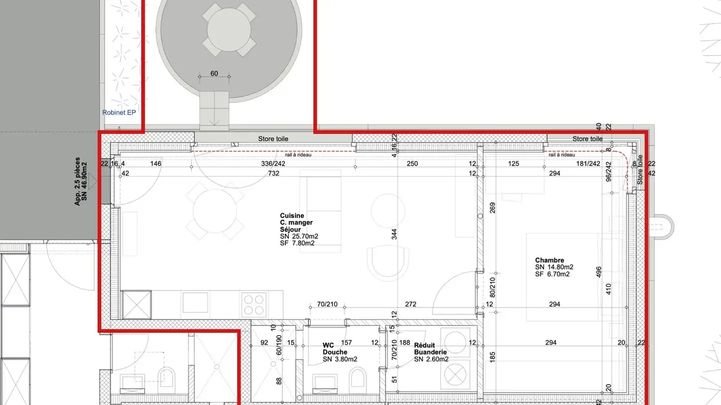 Appartement à louer - 1566 St-Aubin FR - Photo 2